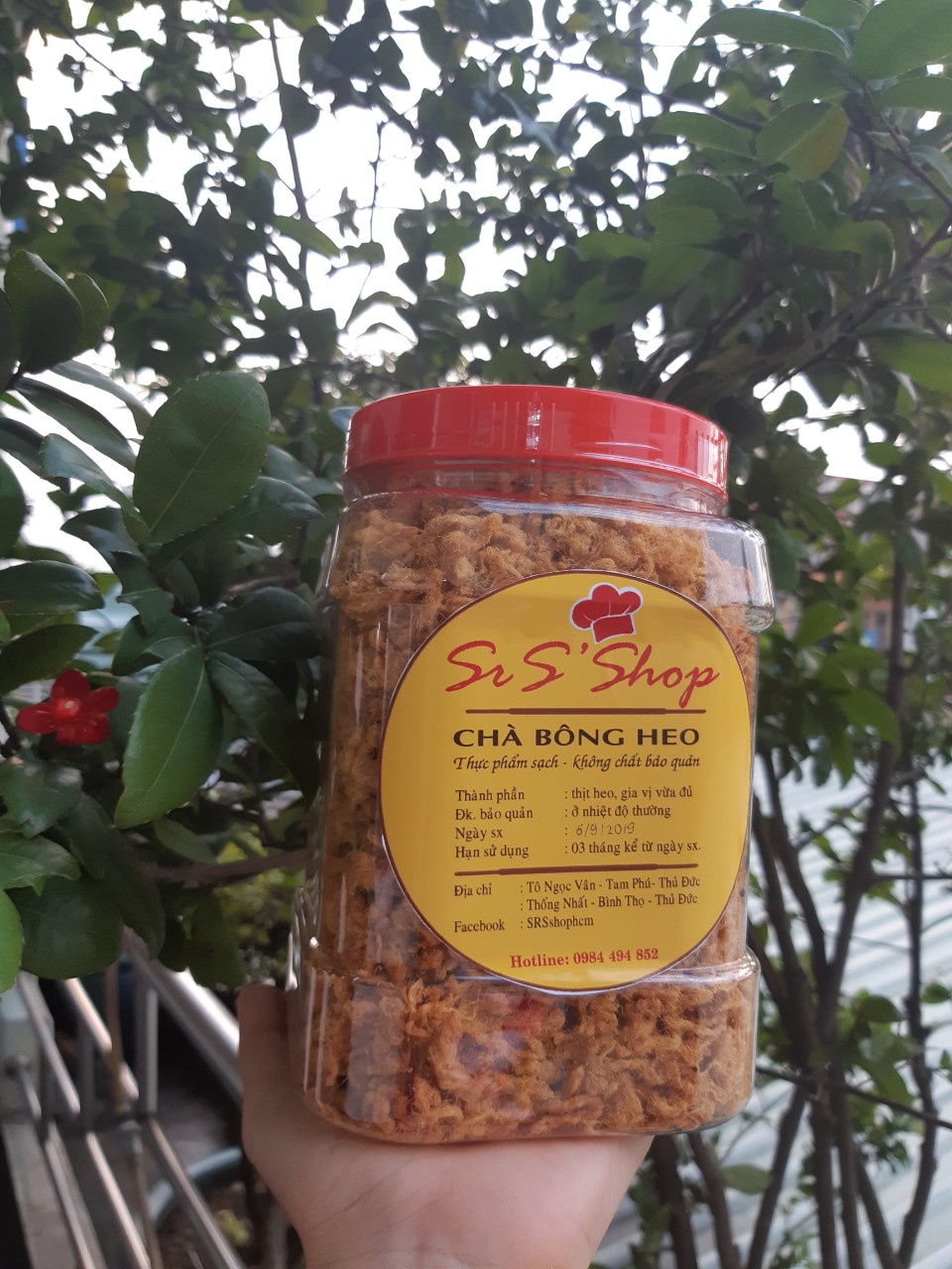 Chà bông heo 500gr ngon tuyệt