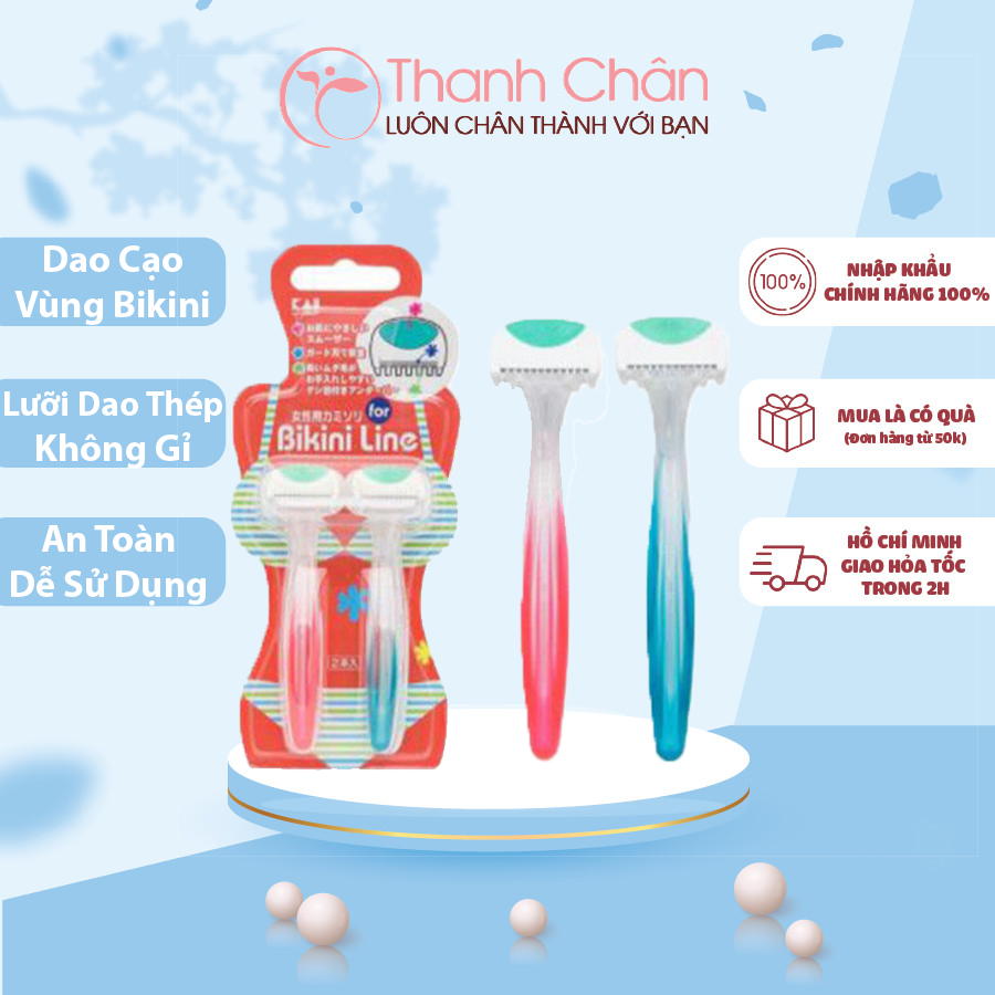 Dao Cạo Bikini Thân Nhựa Kai Bikini Line Razor