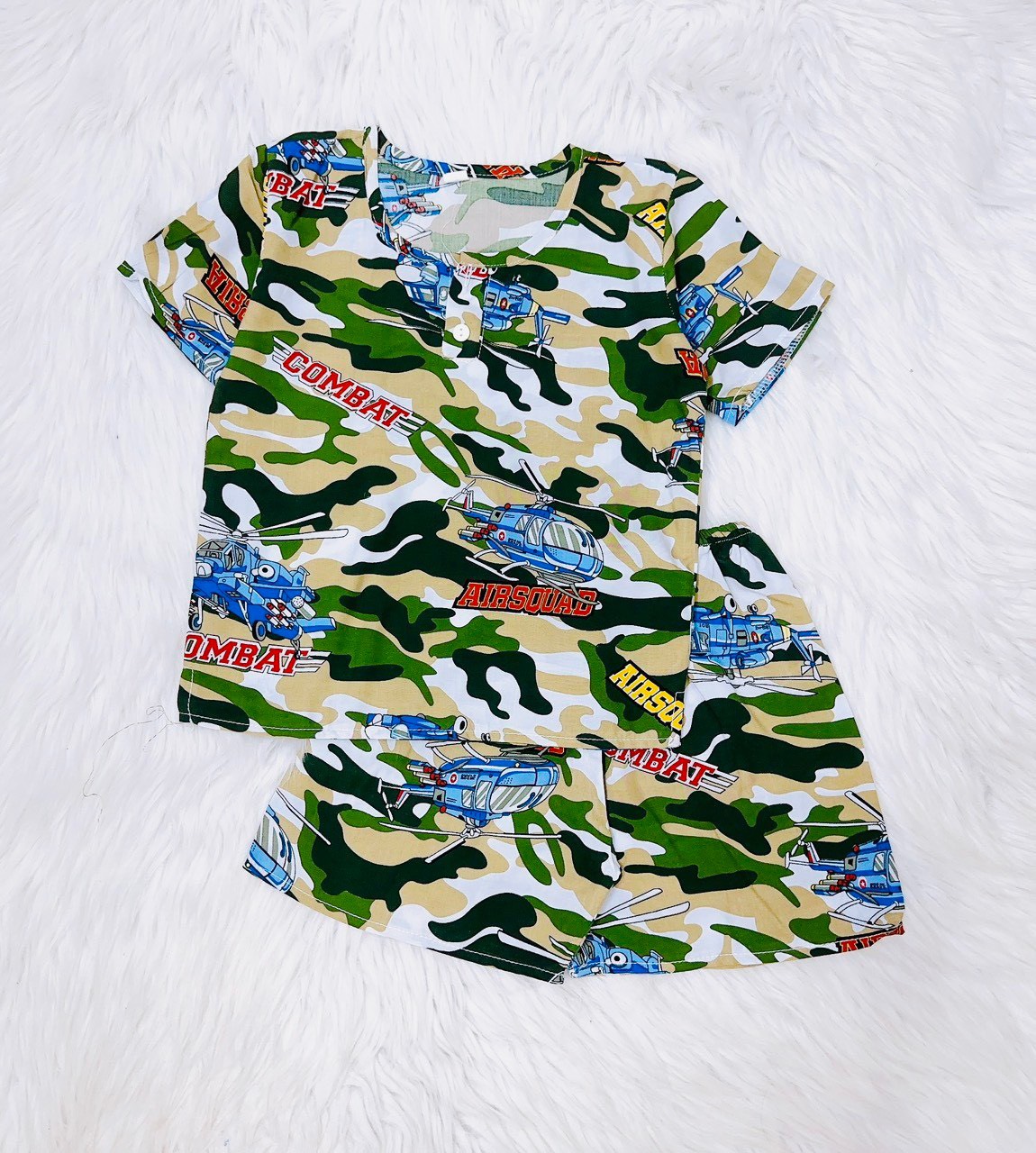 COMBO 2 bộ Quần áo Tole lanh bé trai tole loại 1Size 3XL cho bé 46-50 kg / Mẫu đùi cộc tay cài 2 nút trước / Chất vải tole lanh 2 da loại 1