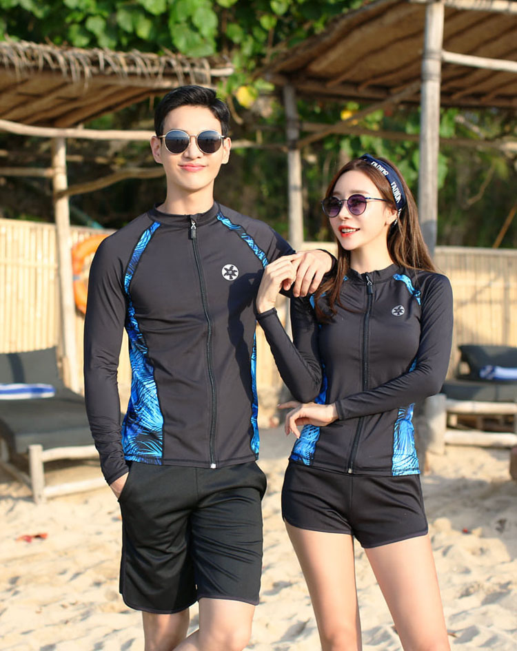 Đồ bơi nữ tay dài kèm áo crop top HQ2023