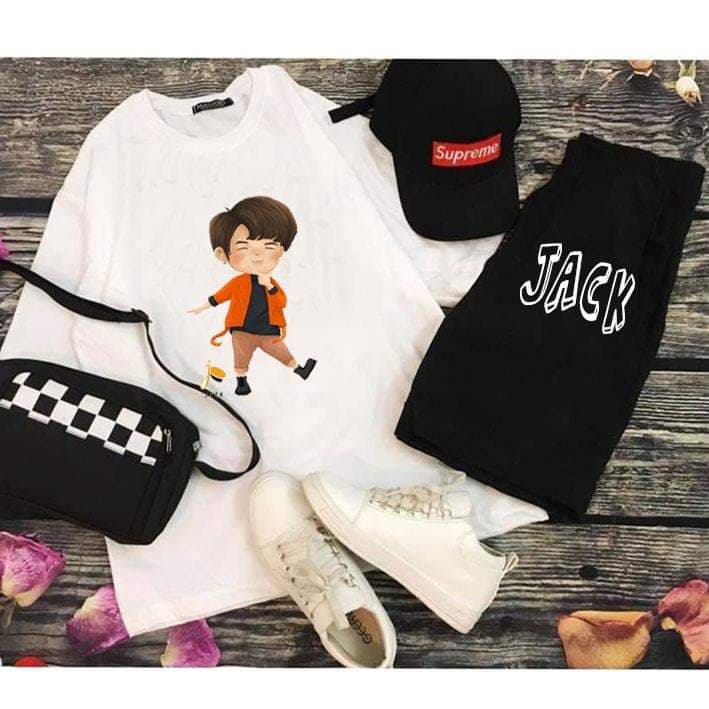 Bộ Quần Áo Jack , Áo Jack Đóm Full Size