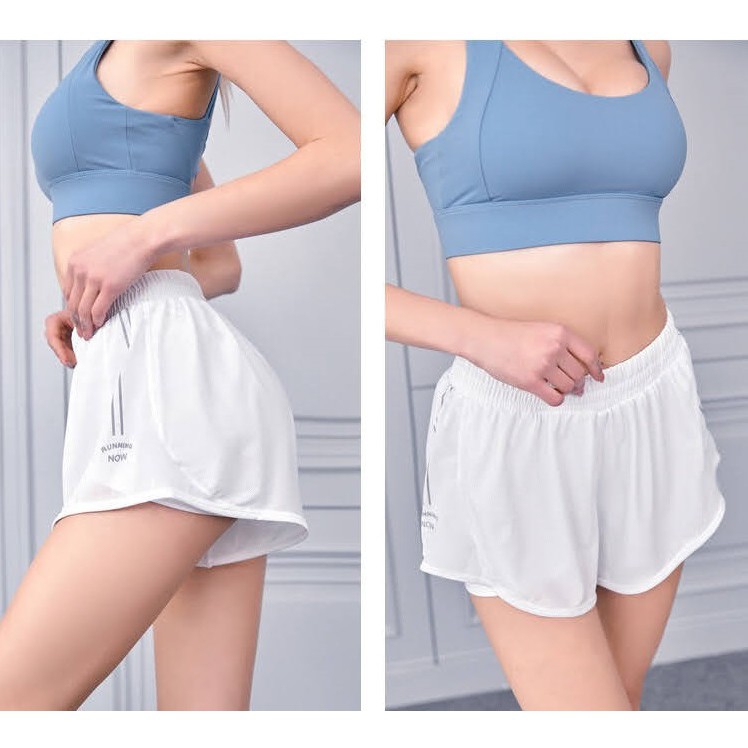Quần tập gym nữ 2 lớp thời trang nữ Anna