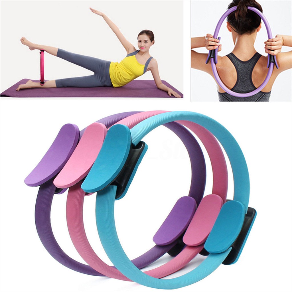 Vòng Hỗ Trợ Tập Yoga Pilates 🎁 🎁 Cao Cấp Tác Dụng Giúp Ngực Nở Eo Thon – Vòng Kháng Lực Magic Circle YO18