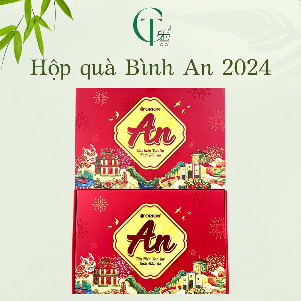 Hộp quà tết ấm áp bình an của orion năm 2024