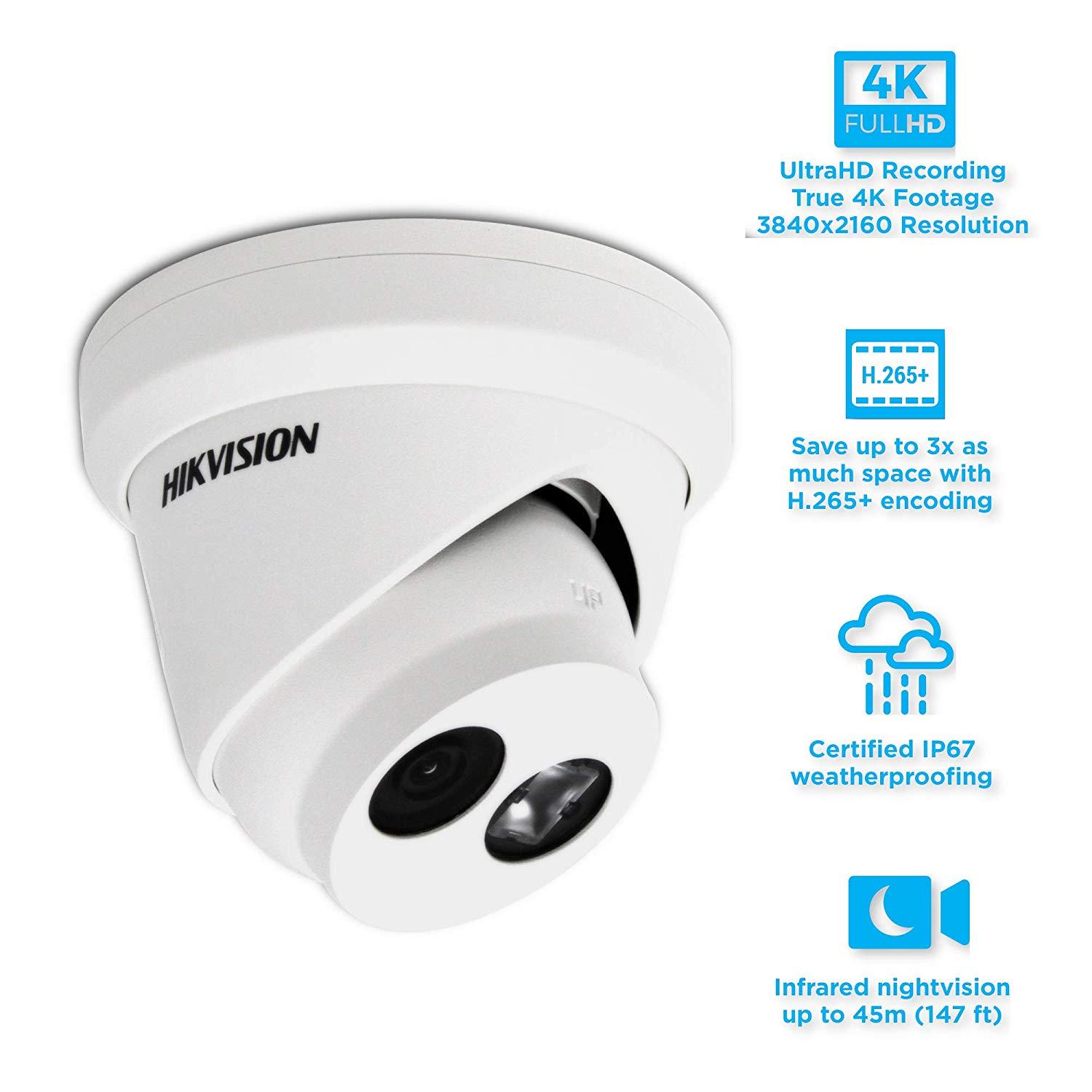 Camera ip dome hồng ngoại 8.0 megapixel hikvision ds-2cd2383g0-i