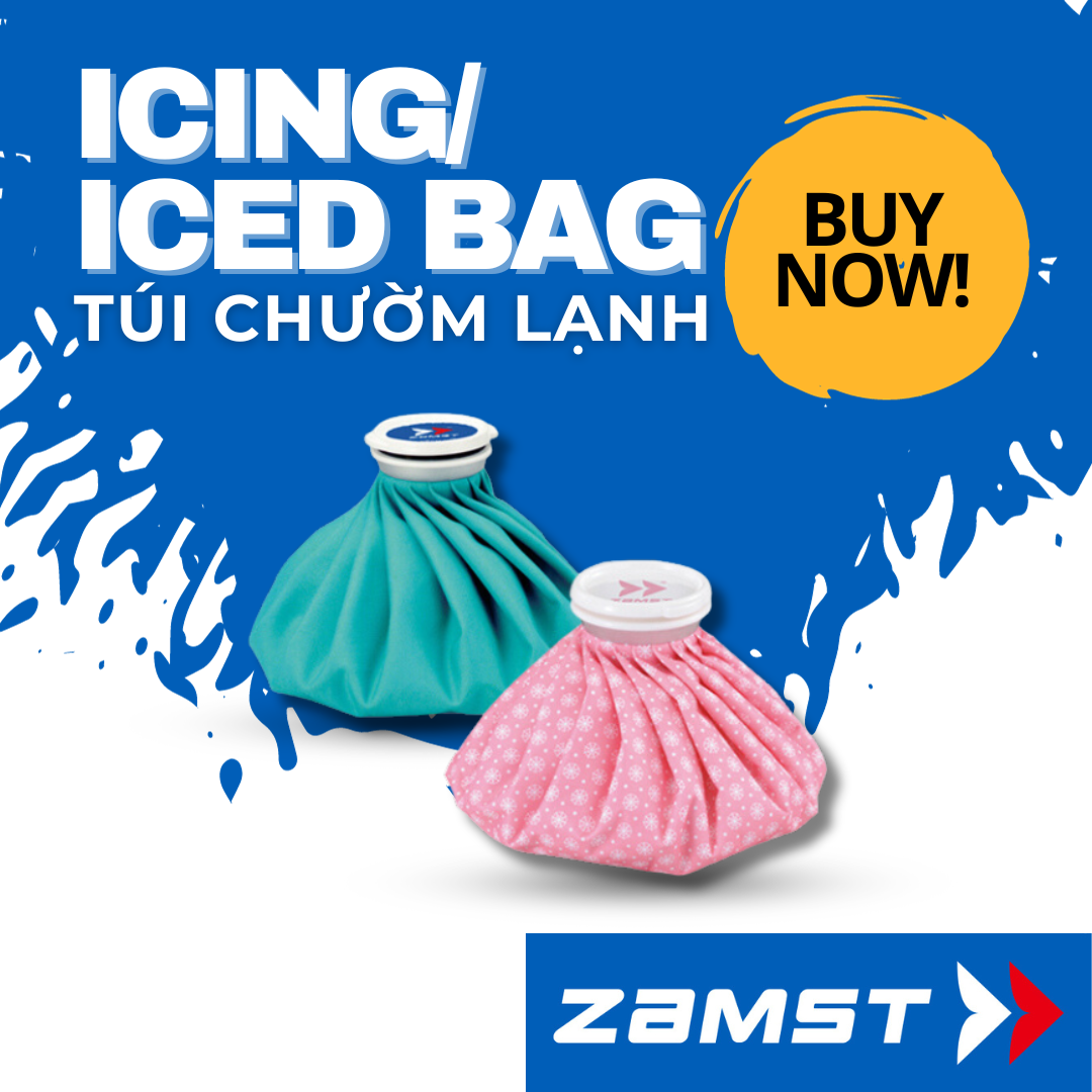 Túi chườm đá sơ cứu/ hạ nhiệt ZAMST chính hãng ICE BAG