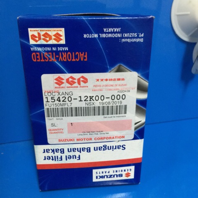 LỌC XĂNG SATRIA FI RAIDER FI LỌC XĂNG CHÍNH HÃNG INDO