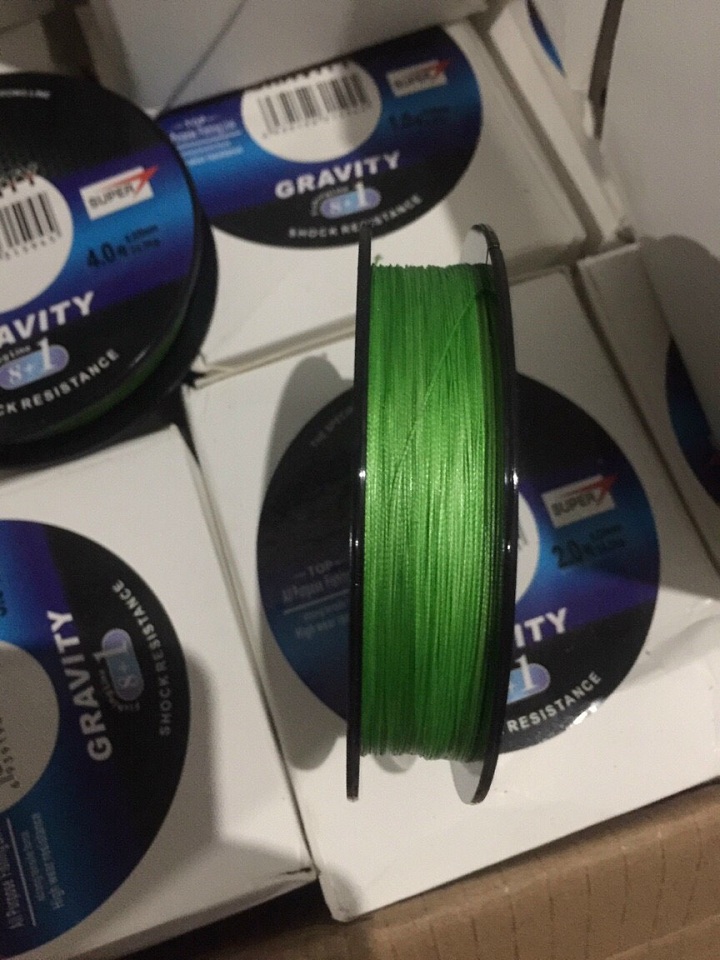 Dây Dù Chìm Gravity 150m Loại 8+1 Lõi Hàng Chất Lượng Màu Xanh - Dây PE Câu Cá - Dây Câu Cá Chính Hãng