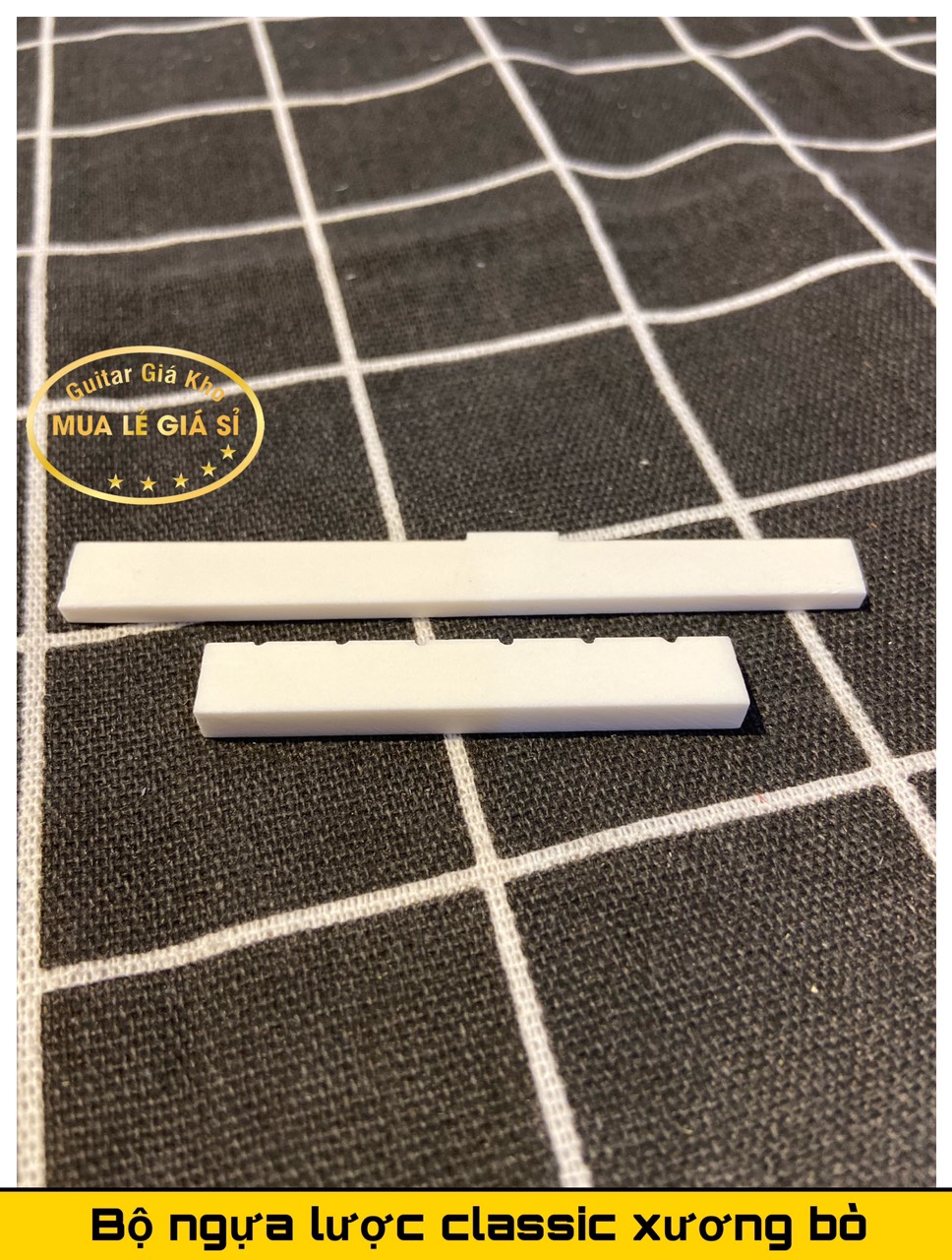 [HCM]Bộ Ngựa Lược đàn guitar Classic bằng xương bò cao cấp