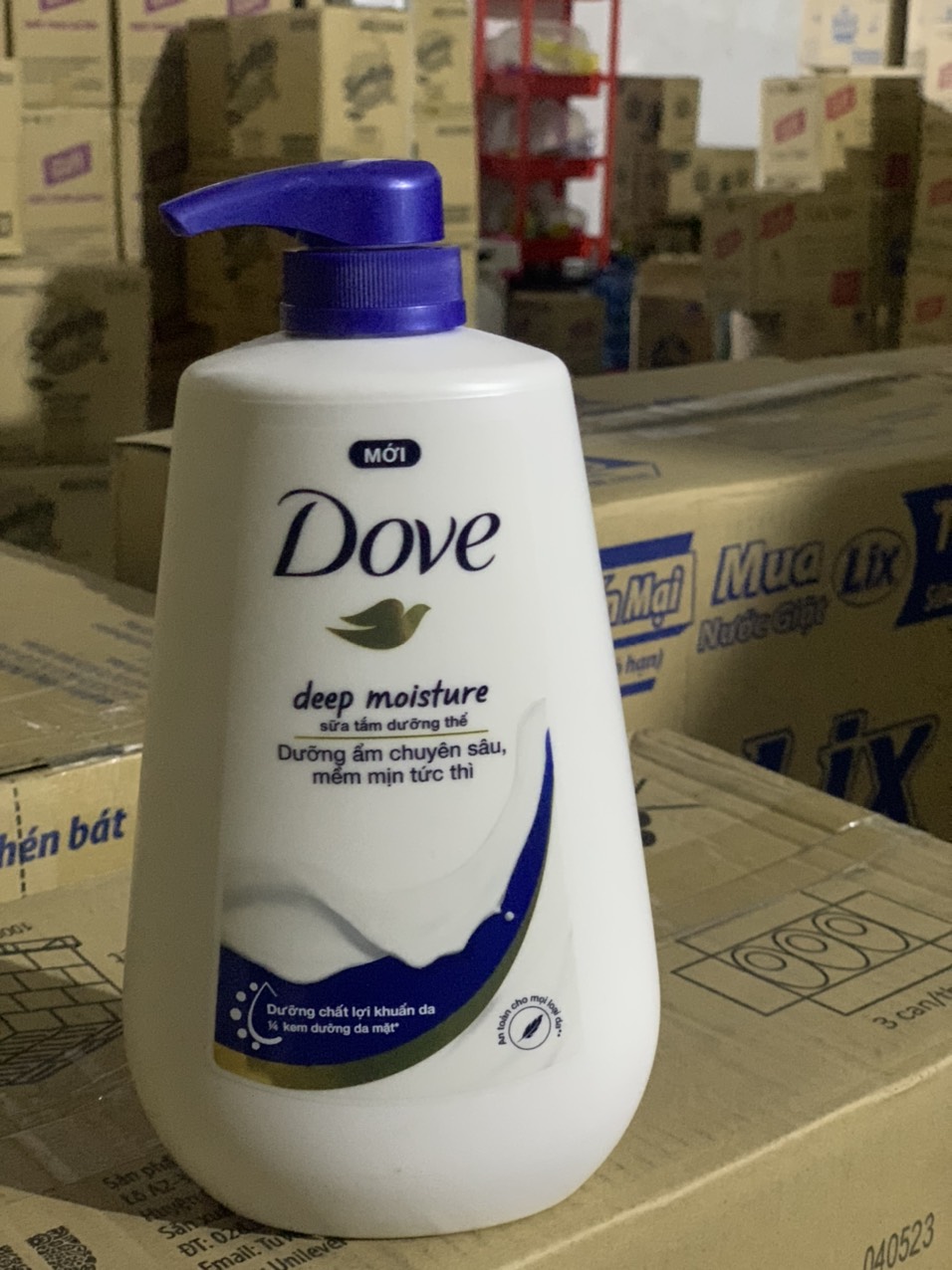 Sữa tắm dưỡng ẩm dove chai 500ml