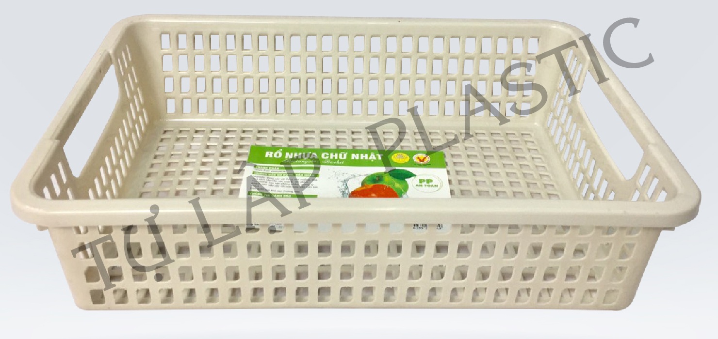 Rổ chữ nhật TƯ LẬP - 41cm