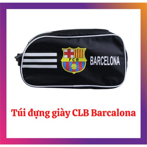 Túi đựng giày bóng đá 2 ngăn CLB Barcelona