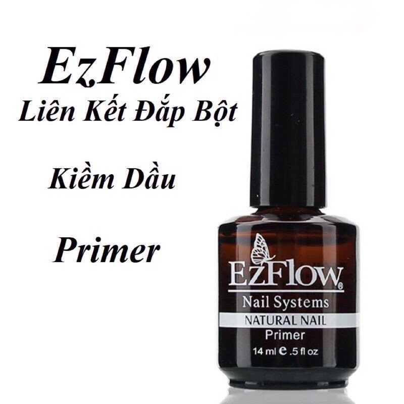 Kiềm dầu Ezflow 15ml dùng được cho gel và bột - Primer Ezflow 15ml chính hãng