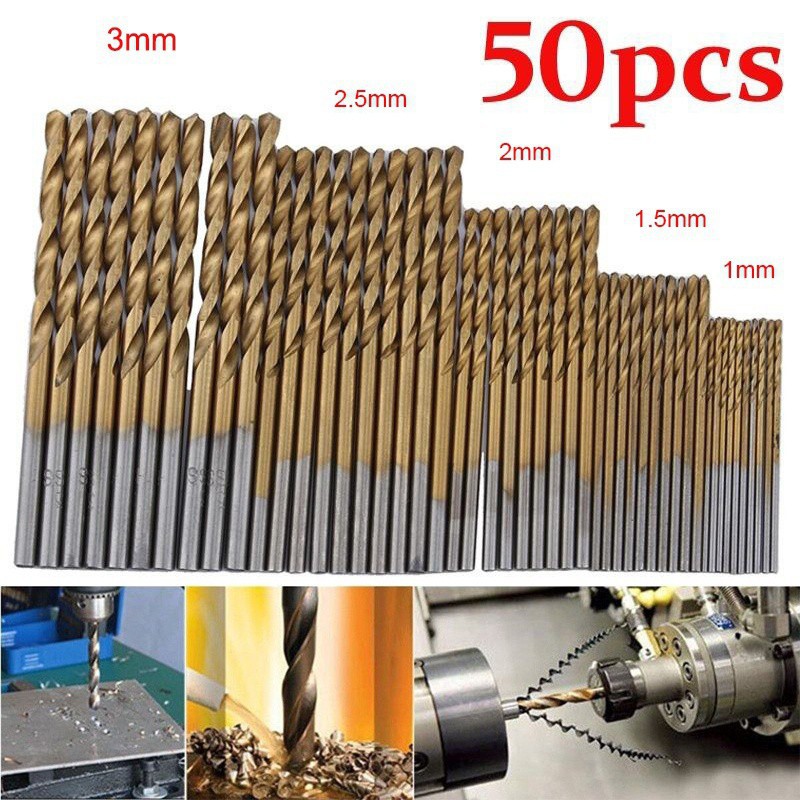 Mũi khoan đa năng - bộ 50 mũi khoan đa năng 1 - 3mm