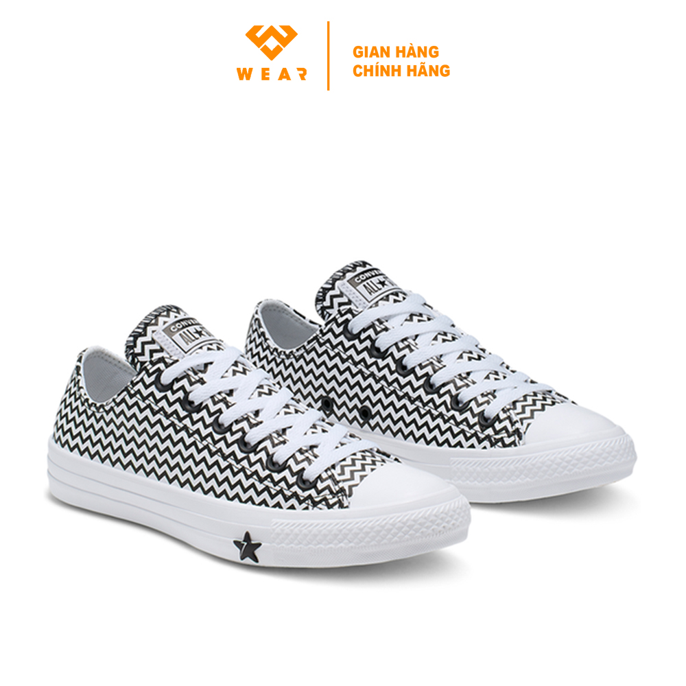 Giày converse chuck taylor all star vltg low - white / black - 565367c