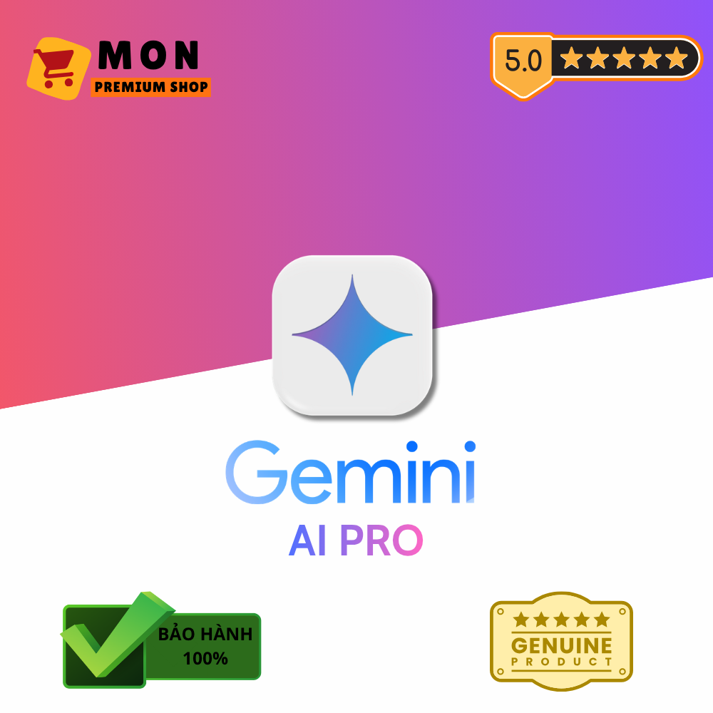[Giao hàng 5 Phút] Google One 5TB - Gemini AI Pro - Làm việc cùng trí tuệ nhân tạo - Dung lượng drive - bảo hành đầy đủ - NotebookLM AI - Nâng cấp chính chủ nhanh gọn