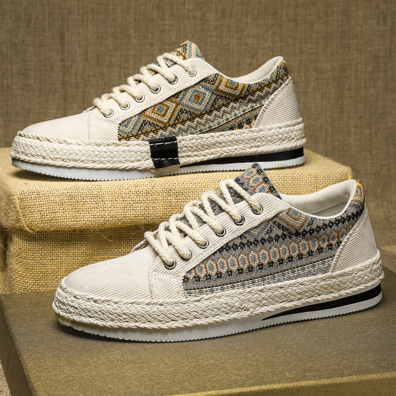 Giày nam giày sneaker nam giày vải cao cấp thoáng khí - mẫu mới 2023