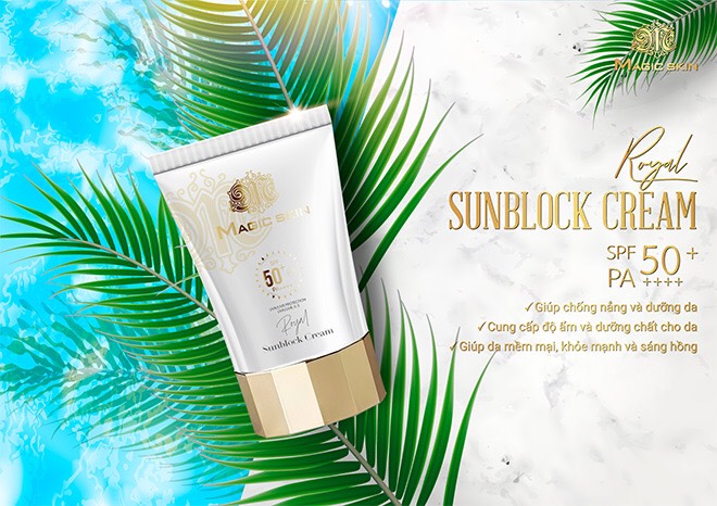 KEM CHỐNG NẮNG MagicSkin Royal Sunblock Cream