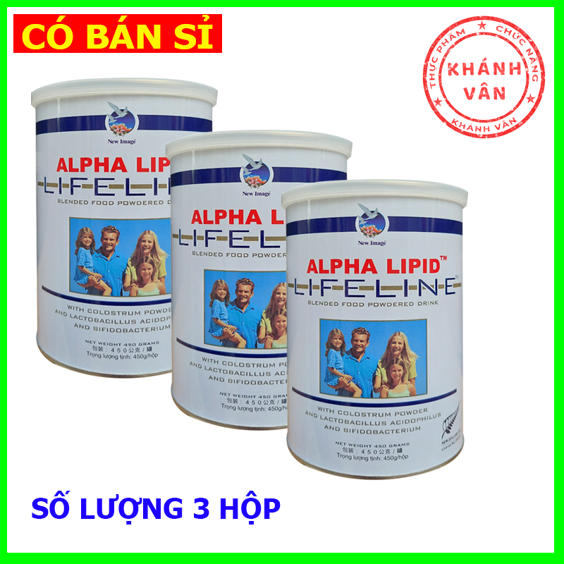 Hoàn Tiền Giảm 10%-CHÍNH HÃNG Combo 3 Hộp Sữa Non Alpha Lipid LineLife