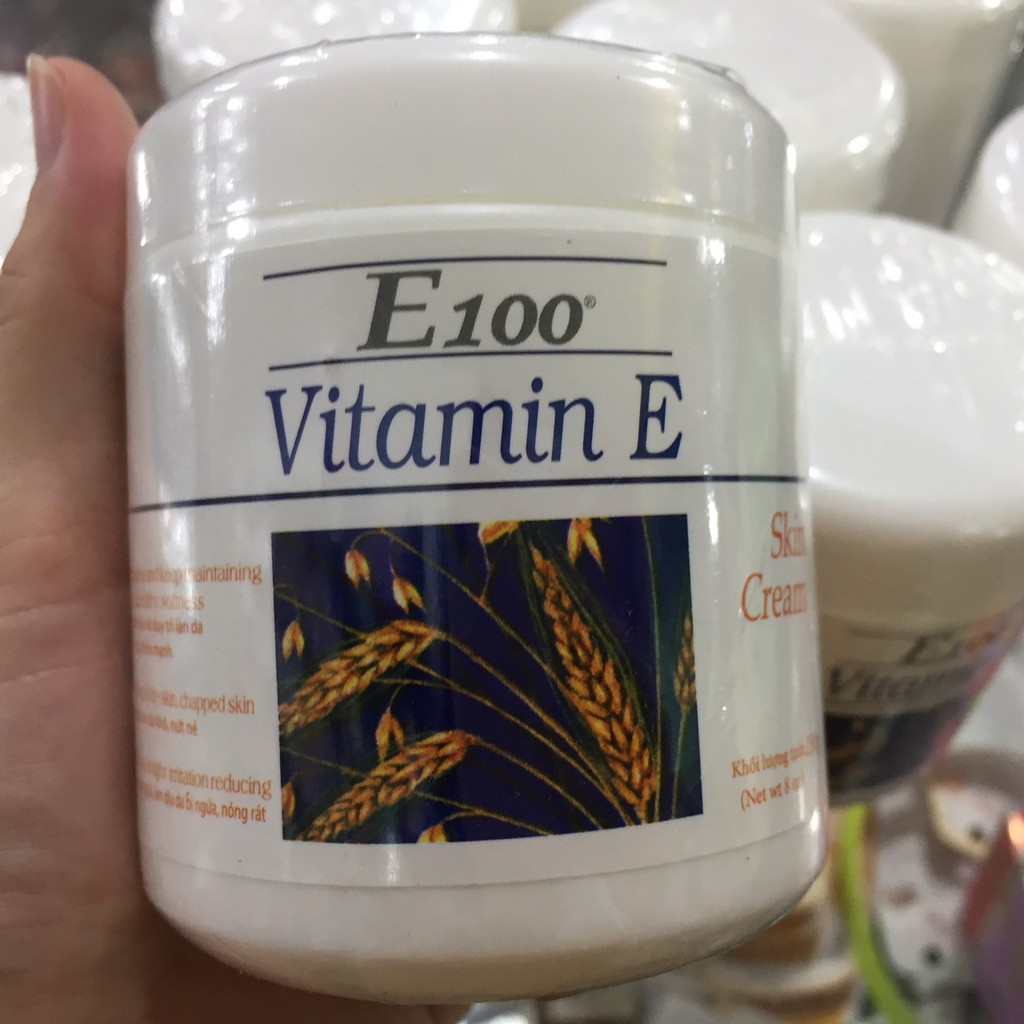 Kem dưỡng thể bông lúa E100 vitamin E