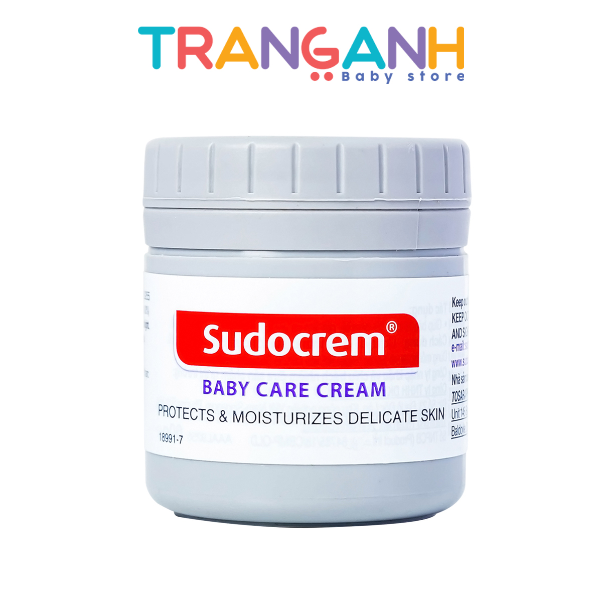 Kem dưỡng chống hăm Baby Care Sudo Cream 60g