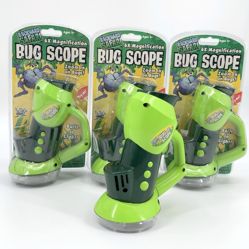 Toy Game Collection Best-selling children's scientific experiment toy microscope six times magnifying glass with light observation animals and plants handheld portable