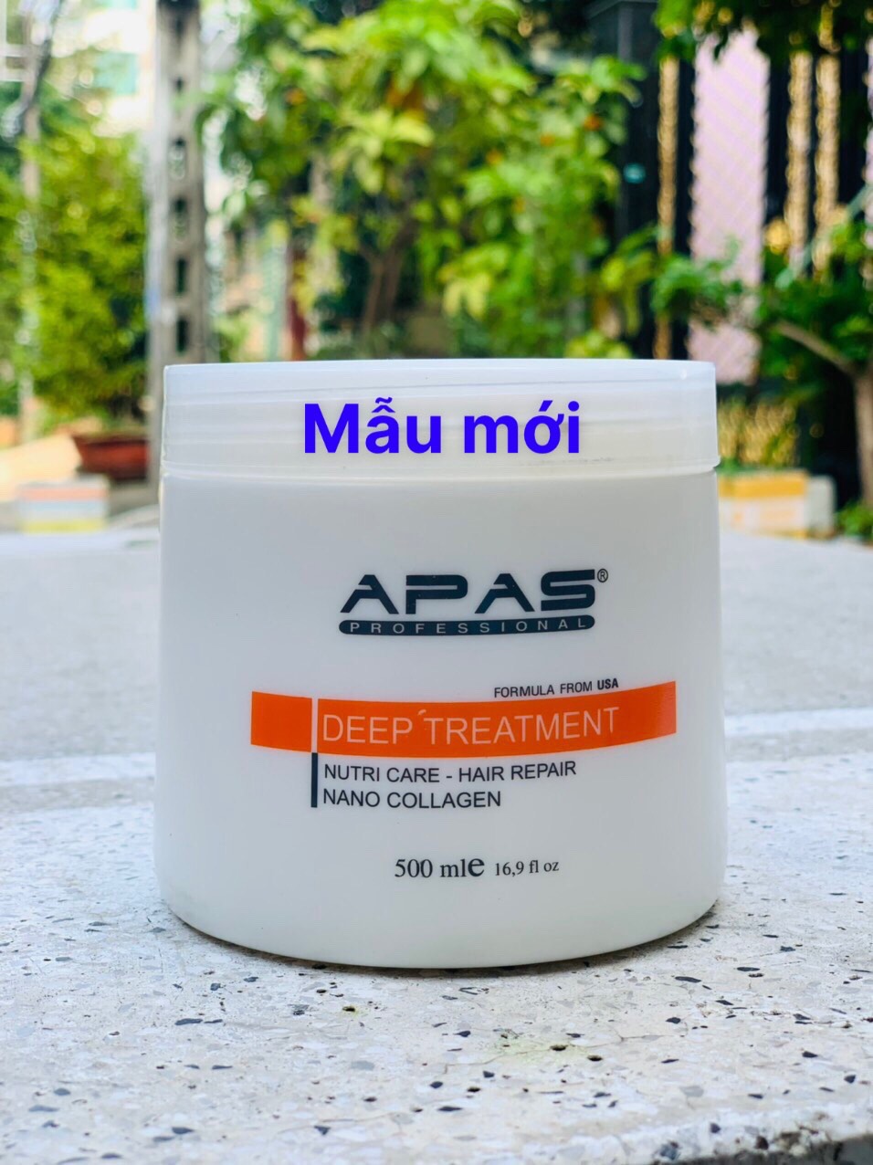 Kem hấp ủ hấp dầu tóc apas tiwan nuôi dưỡng tóc suôn mượt