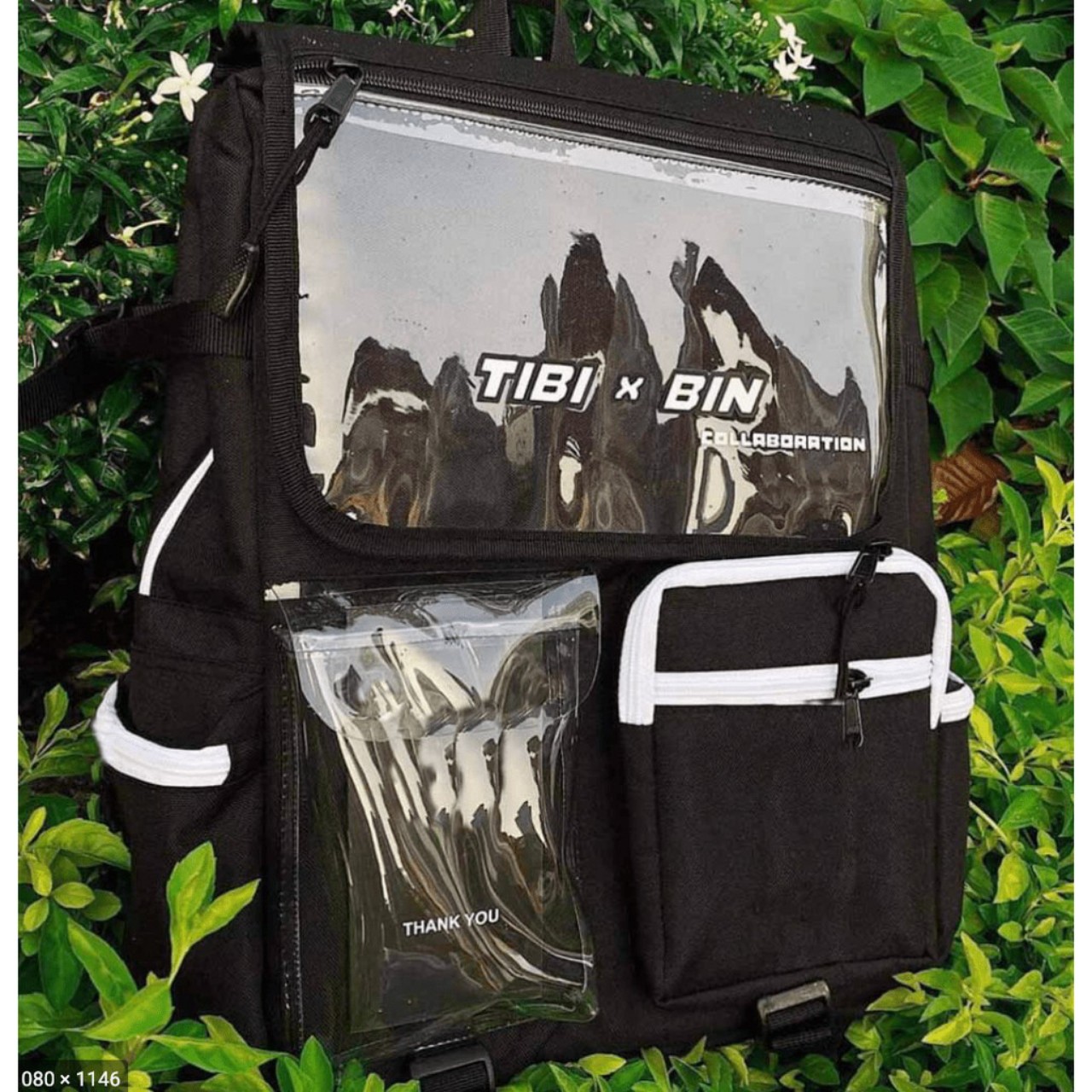 BALO THỜI TRANG NAM NỮ HÌNH HỘP HỌC SINH SINH VIÊN TIBI x BIN (ảnh thật)