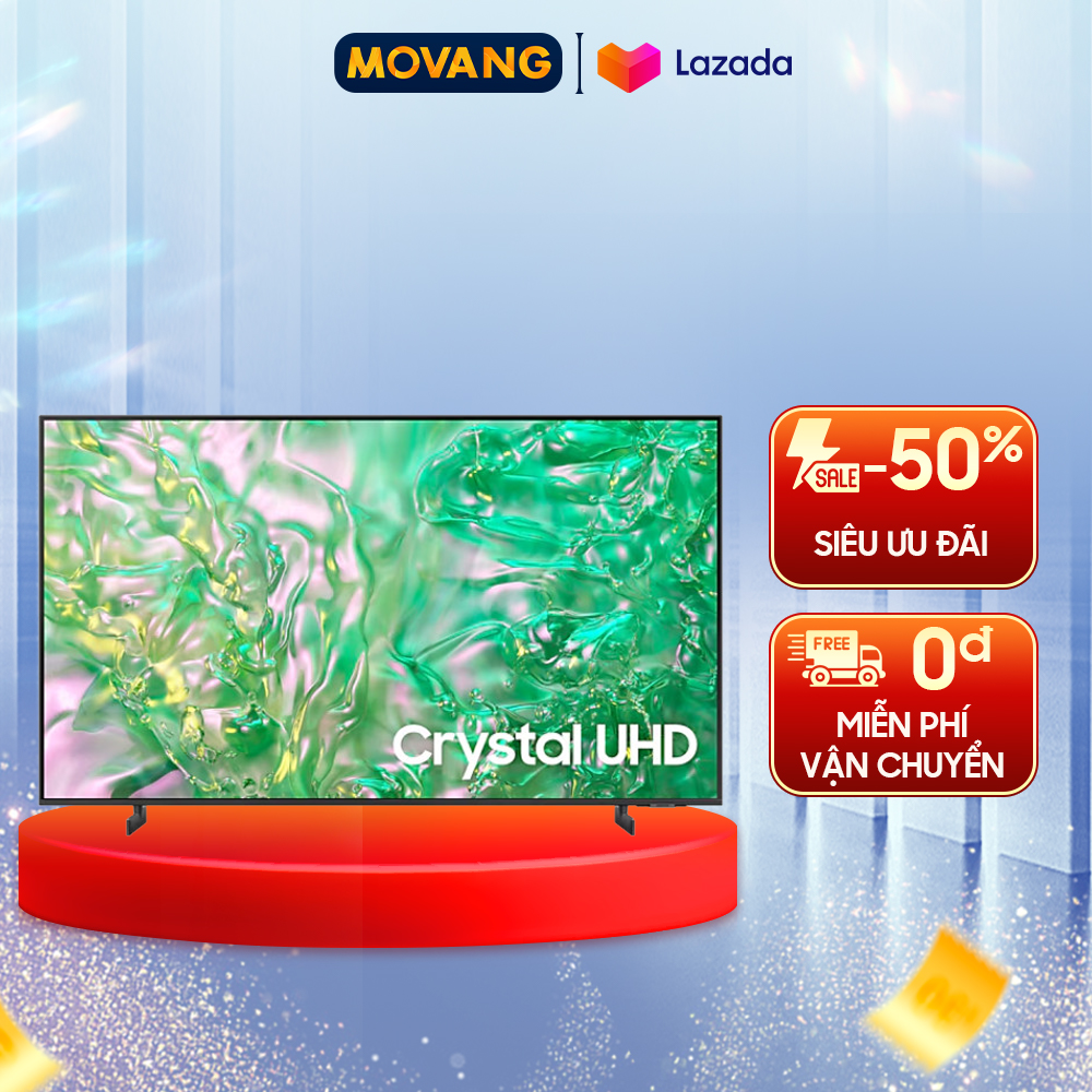 Smart tivi samsung 4k 85 inch 85du8000 crystal uhd ua85du8000