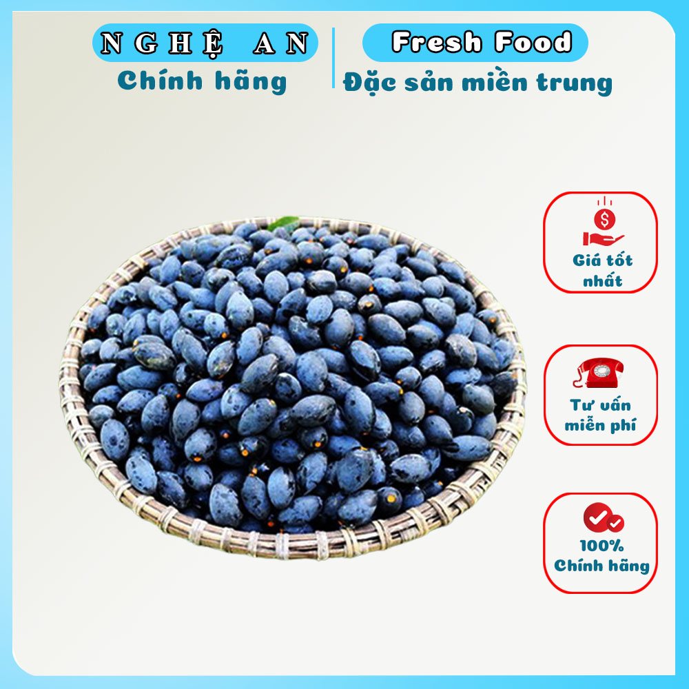 Quả trám đen Nghệ An thơm bùi, Đặc sản miền Trung xứ Nghệ