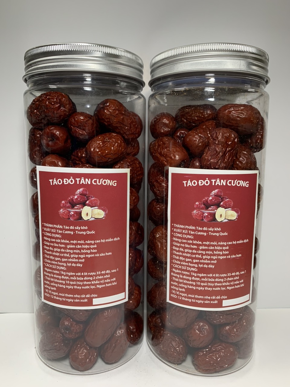 Hộp 500g táo đỏ tân cương, trà táo đỏ, táo đỏ loại 1 size đại, ngon ngọt bổ dưỡng, pha trà, nấu chè, hầm, ăn lẩu