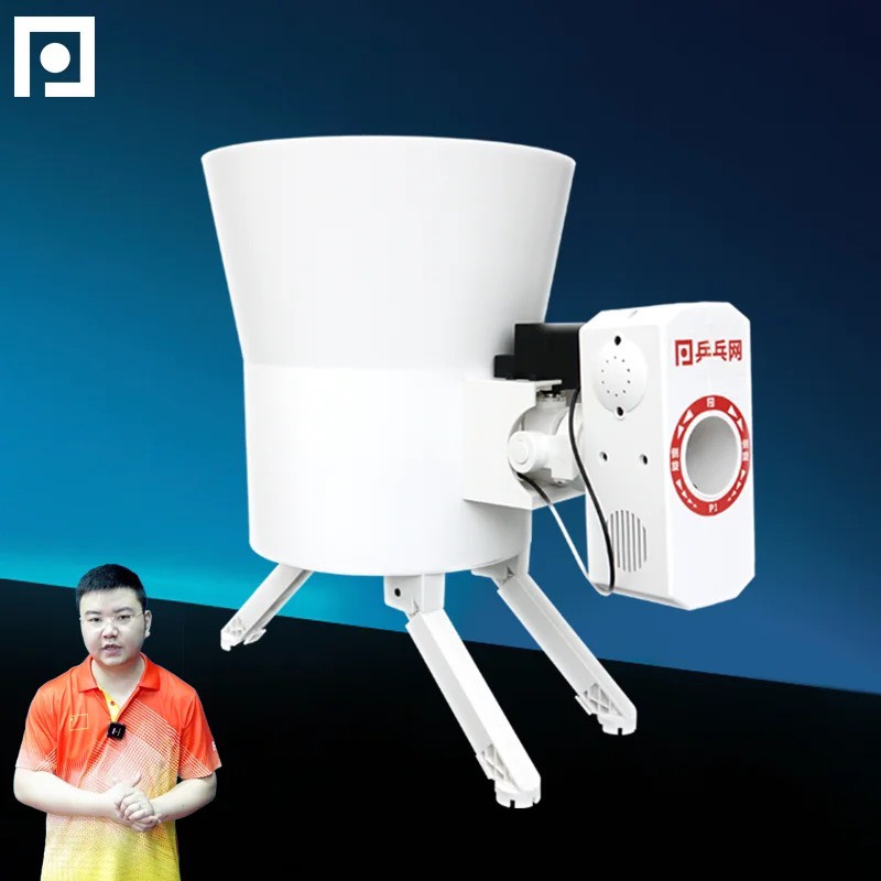 Máy bắn bóng bàn P1 - Dụng cụ tập luyện bóng bàn từ cơ bản đến chuyên nghiệp - Hỗ trợ tự tập hoặc dạy bóng bàn