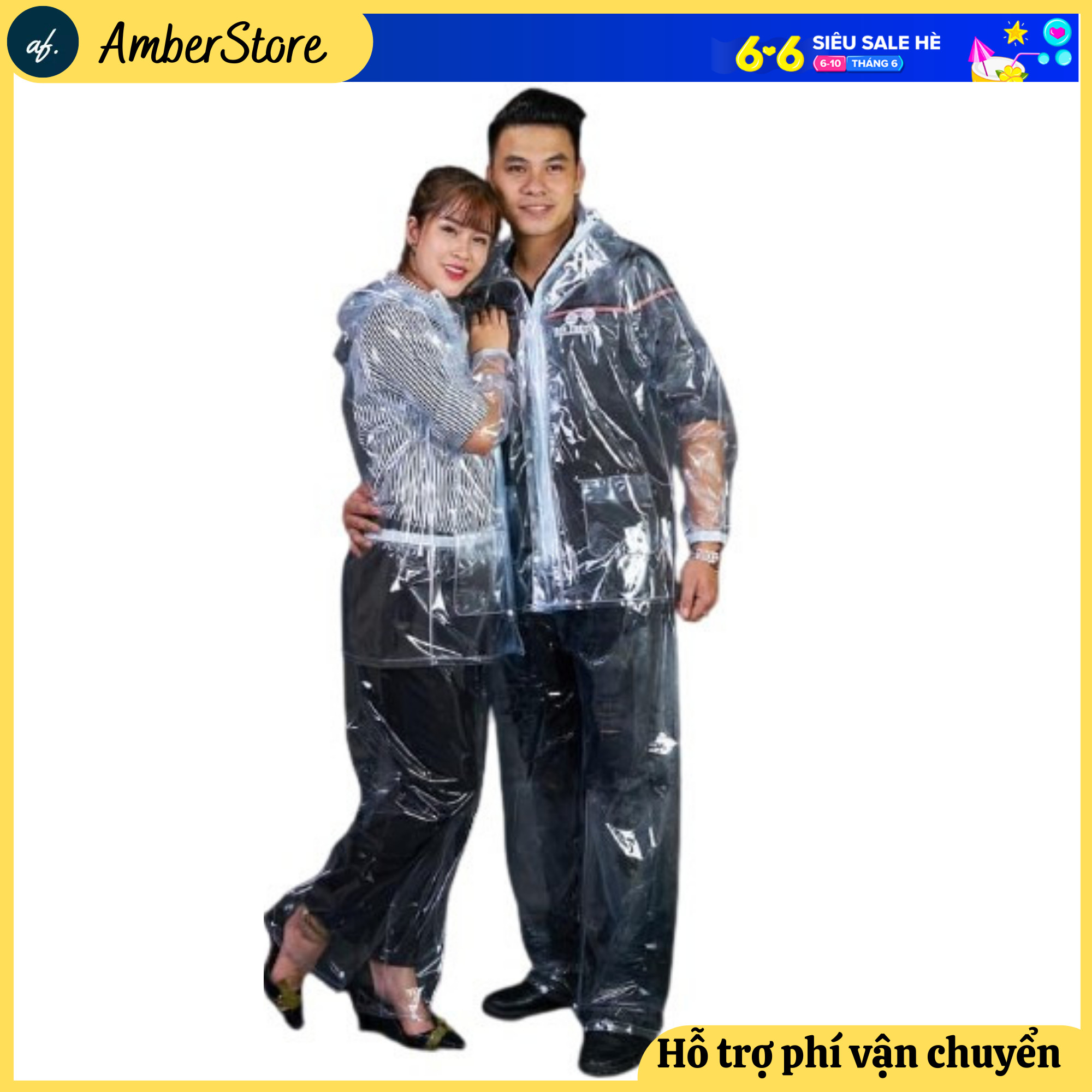 [🌷CHÍNH HÃNG SƠN THỦY] Bộ áo mưa trong suốt, Áo mưa trong suốt, Bộ đồ đi mưa, bộ quần áo đi mưa - Hàng Việt Nam chất lượng cao - Lỗi 1 đổi 1: GHI CHÚ: Shop bán hàng chính hãng SƠN THỦY