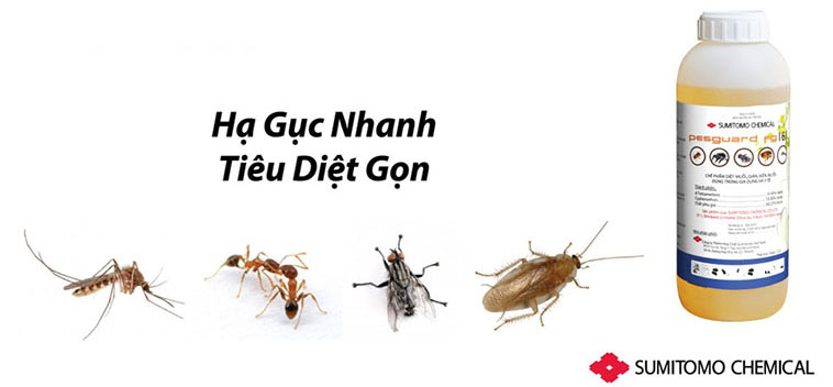 Thuốc diệt ruồi, muỗi, kiến, gián - Pesguard