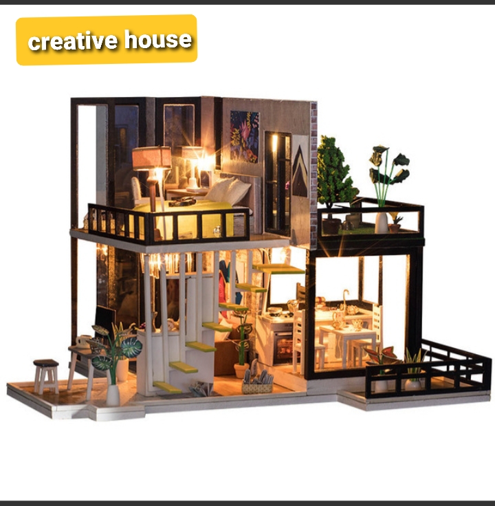 Mô hình nhà gỗ DIY - May and House