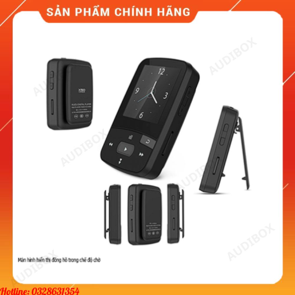 Máy nghe nhạc thể thao RUIZU X50 có Bluetooth