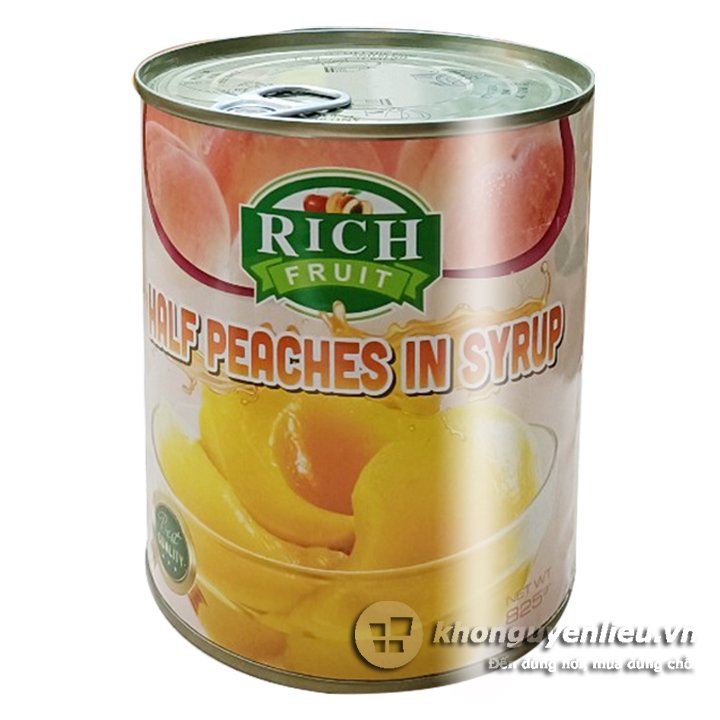 Đào ngâm rich 820gr
