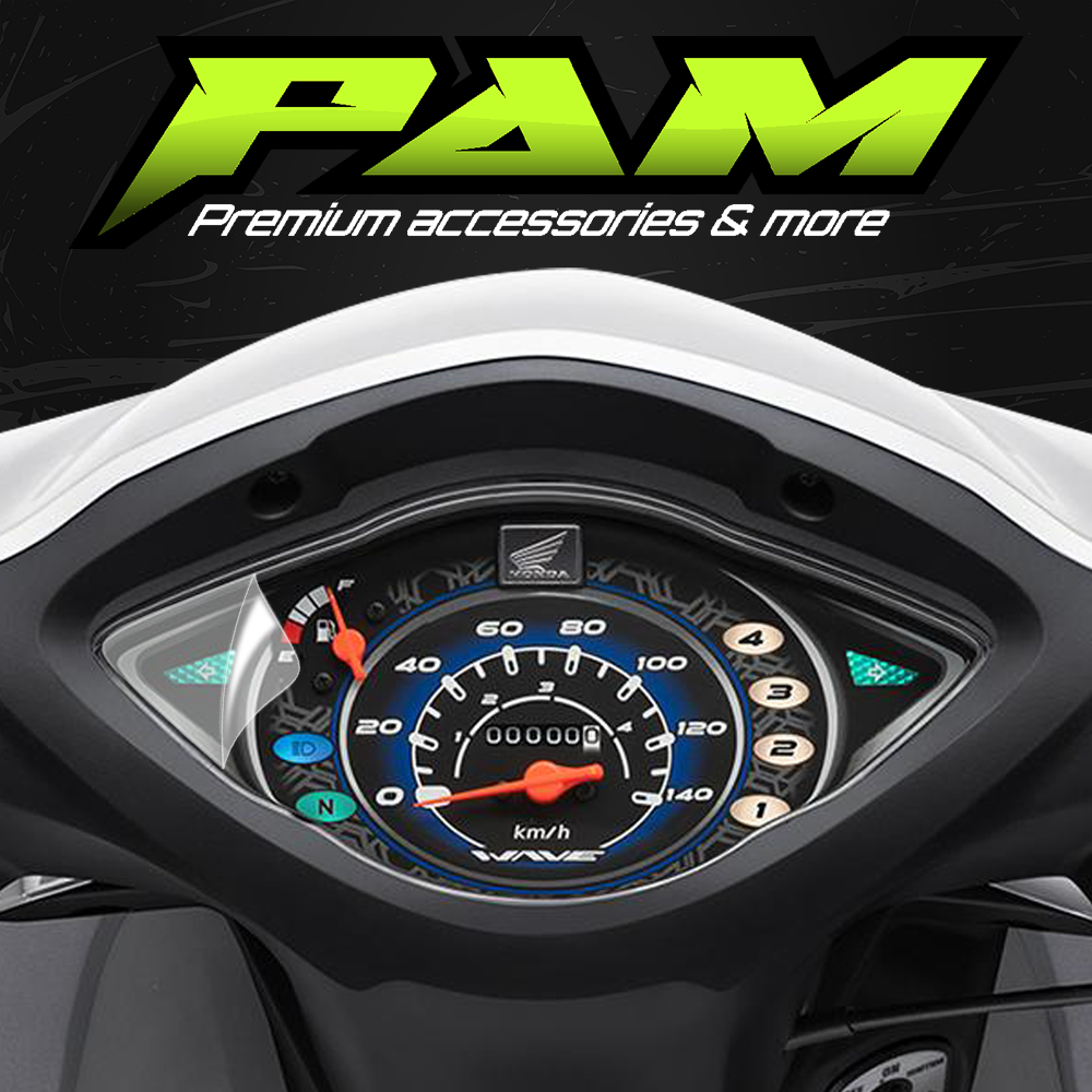 Miếng dán ppf bảo vệ mặt đồng hồ honda wave 110