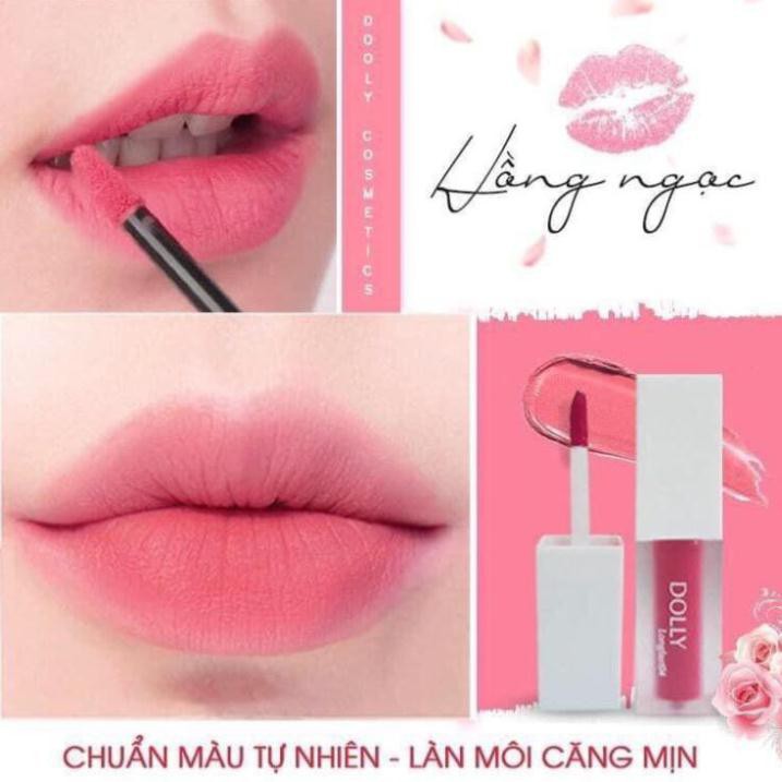 Dolly longlast04 - son kem lì dolly không chì mềm môi màu hồng ngọc ngọt ngào