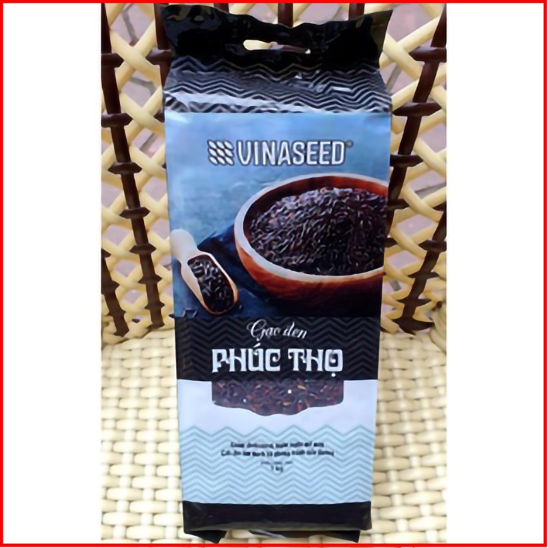 Combo2 túi gạo lứt đen phúc thọ vinaseed - trọng lượng 2kg - nmoff
