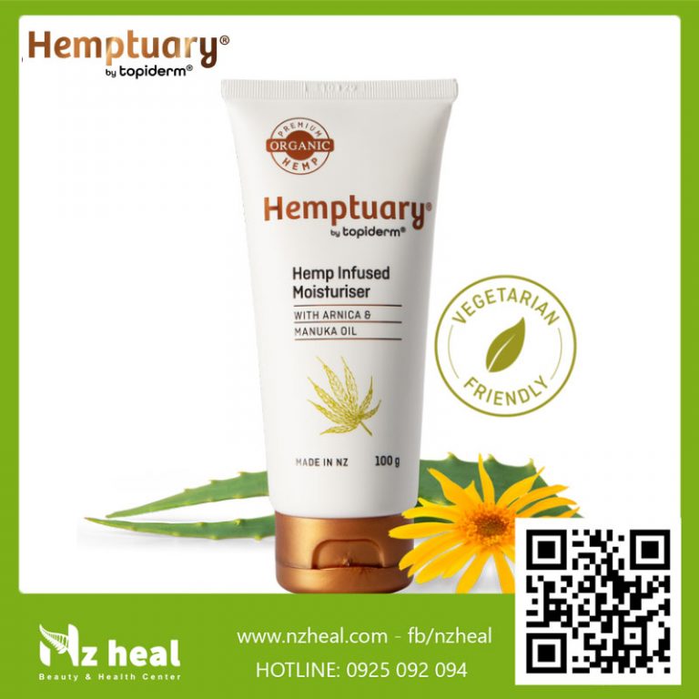 Kem Dưỡng Ẩm Hạt Gai Dầu Hemptuary He.mp Infused Moisturiser 100g