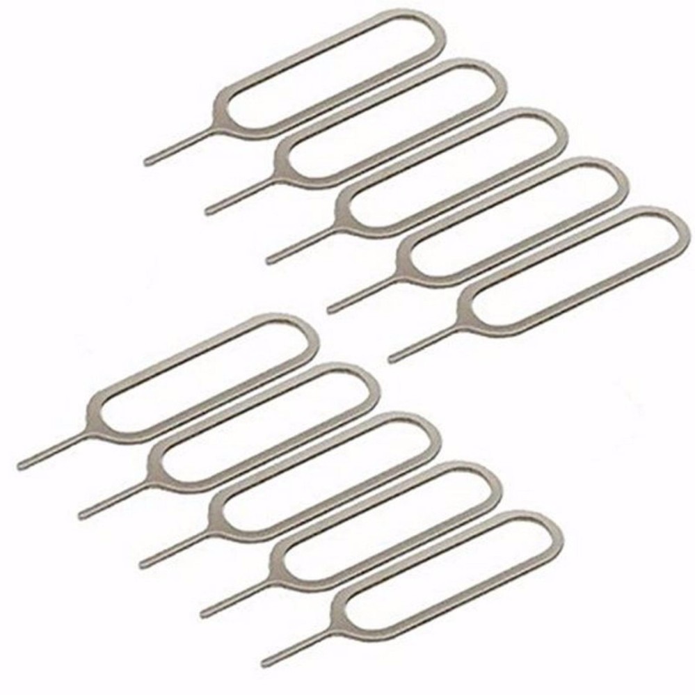 [HCM][COMBO 10 CHIẾC] Que chọc sim bằng thép không gỉ đa năng dùng được cho Iphone Samsung Oppo Xiaomi cây dùng lấy sim điện thoại giá rẻ Saigonkit