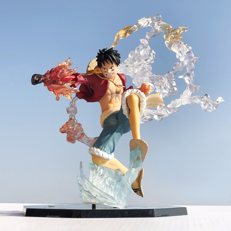 Mô hình One Piece Luffy Gear 2 Hỏa Quyền Cao 17,5 cm hàng cao cấp , figure mô hình anmie one piece Luffy