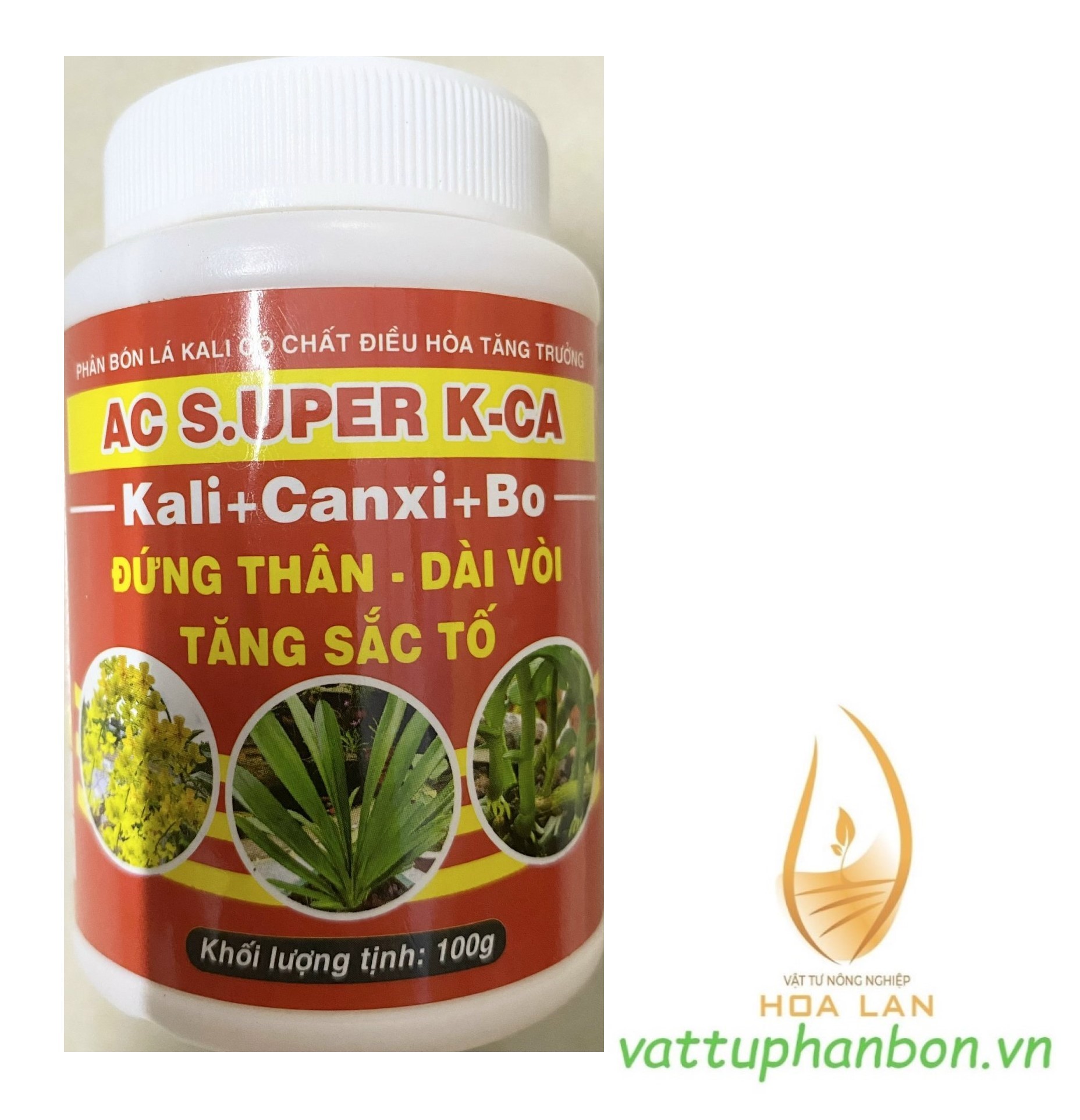 Phân bón ac  s.uper k - ca phân bón lá kali có chất điều hòa sinh trưởng - #023a# 100g