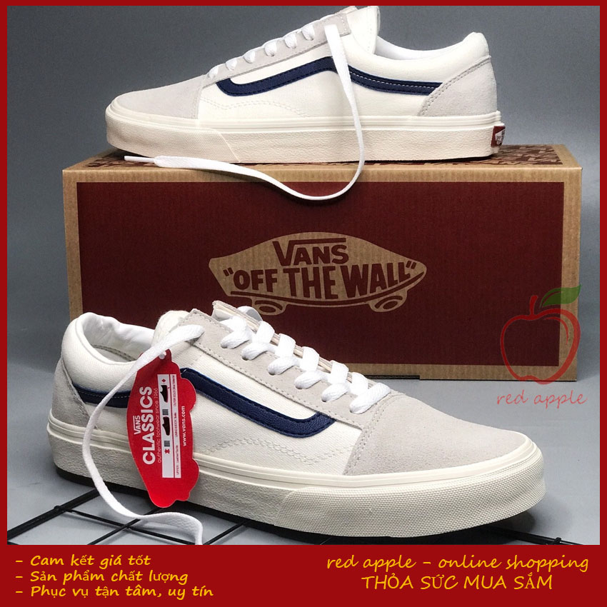 [Hàng lỗi nhẹ thanh lý] Giày thể thao Style 36 Sọc Xanh - RED APPLE SHOP