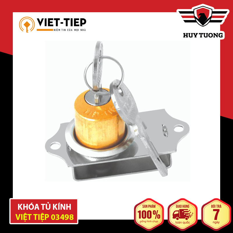 Khóa tủ cao cấp Việt Tiệp 498 - Huy Tưởng