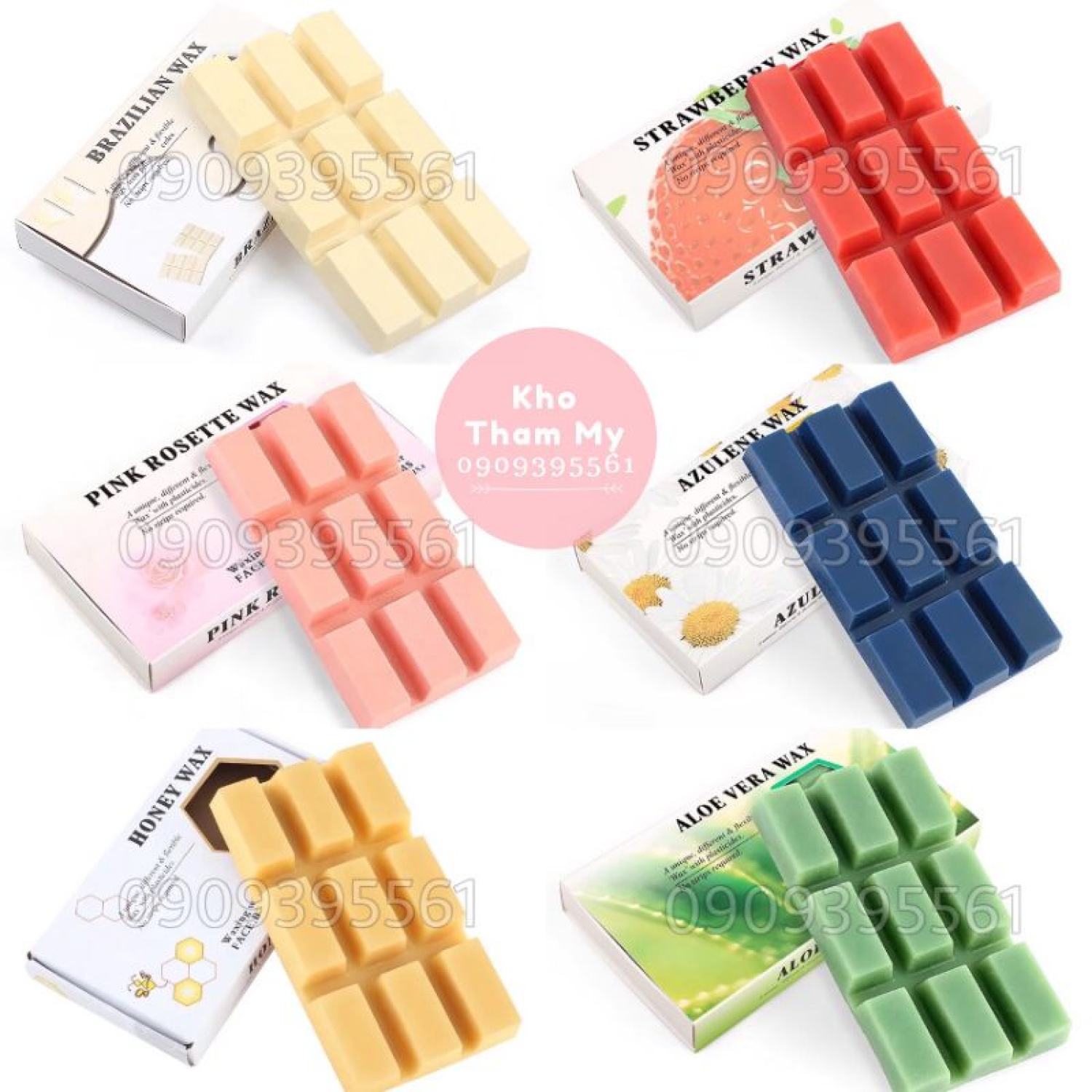 Sáp wax lông nóng dạng thanh 500g