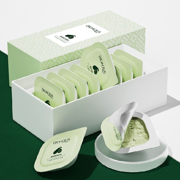 Mặt Nạ Đất Sét Bioaqua Dưỡng Ẩm Cấp Nước Cho Da Dưỡng Da Hộp 8c