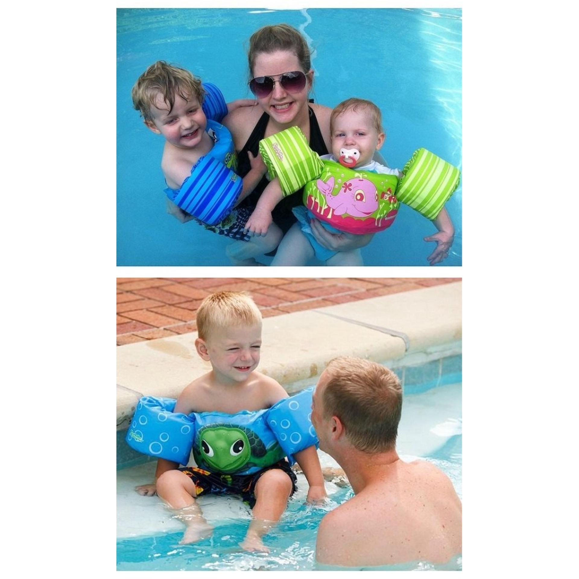 Áo Phao Tập Bơi Cho Bé   ,Phao bơi đeo tay cho bé từ 2 - 8 tuổi, chất liệu siêu nhẹ tiêu chuẩn EU