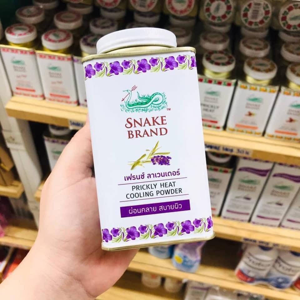 Phấn Lạnh Con Rắn Snake Brand Thái Lan 140g